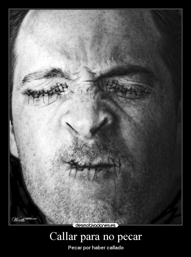 Callar para no pecar - 