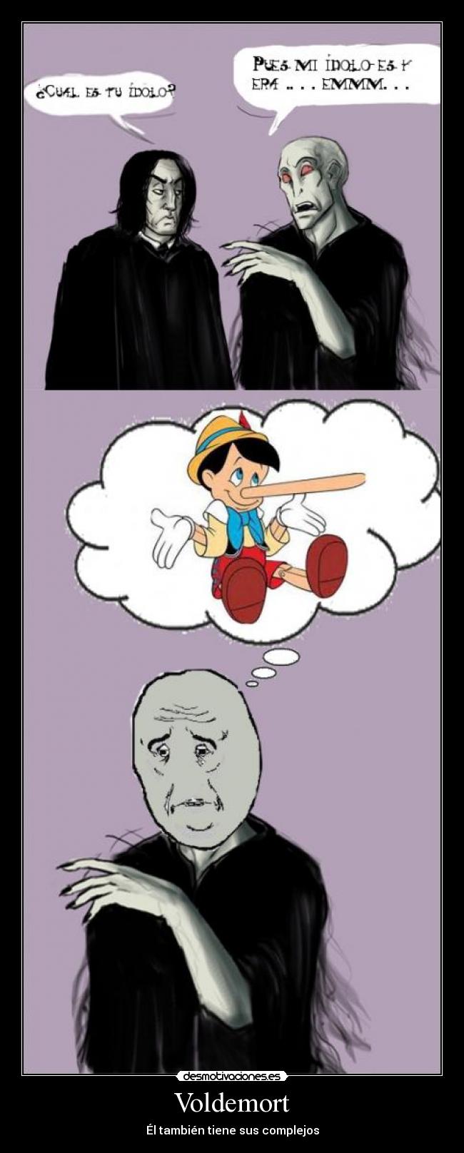 Voldemort - Él también tiene sus complejos