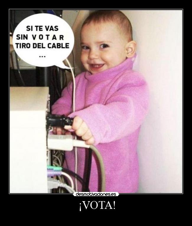 carteles vota desmotivaciones