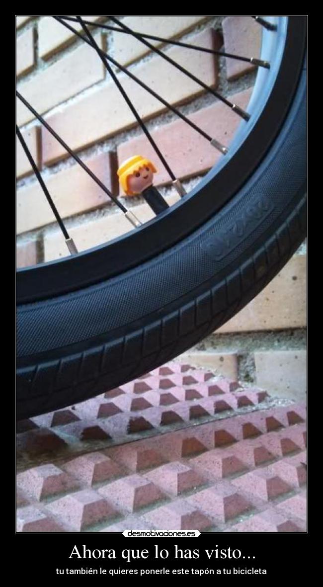 Ahora que lo has visto... - tu también le quieres ponerle este tapón a tu bicicleta