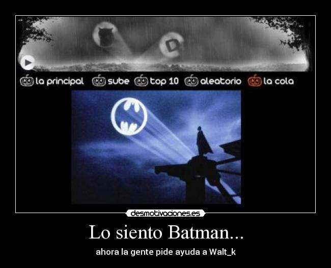 Lo siento Batman... - 