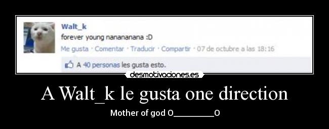 A Walt_k le gusta one direction - Mother of god O__________O