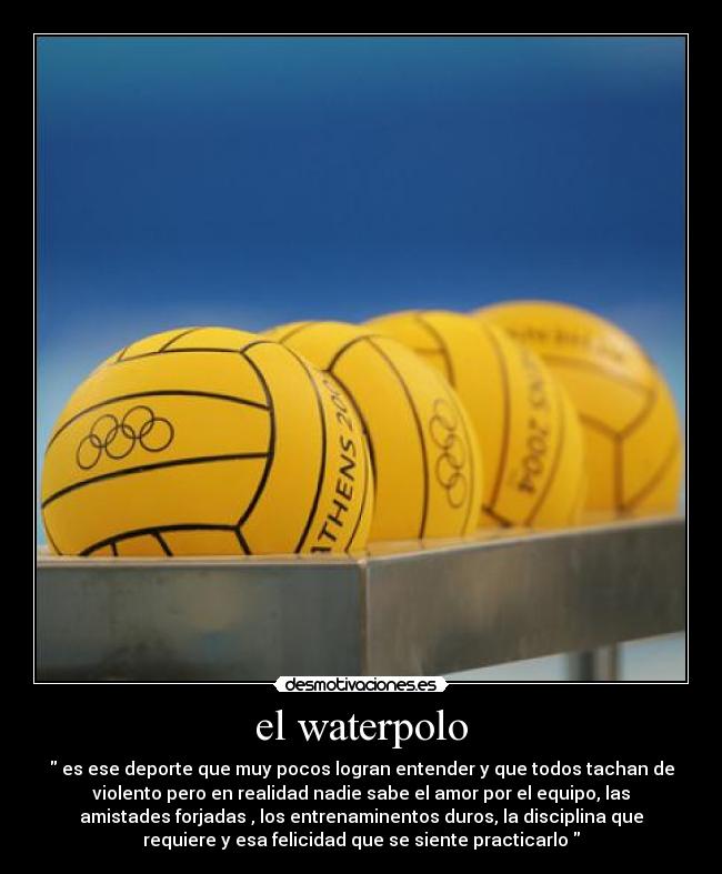el waterpolo -