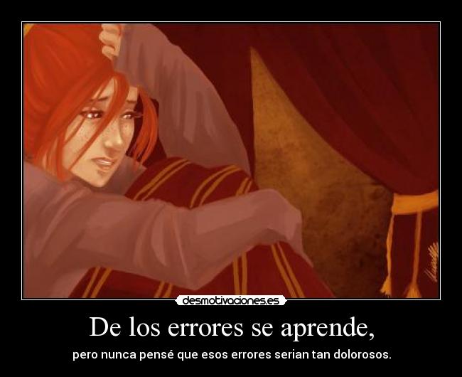 De los errores se aprende, - 