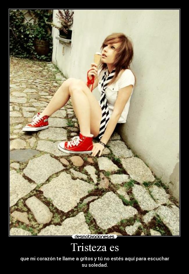 Tristeza es - 