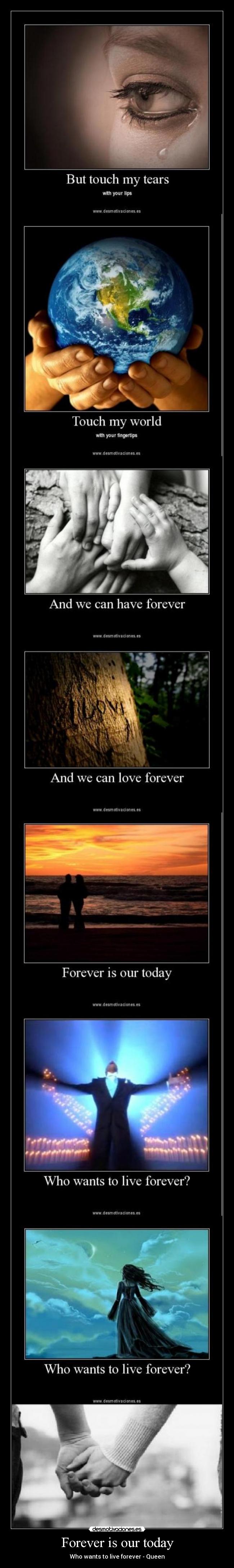 Forever is our today -