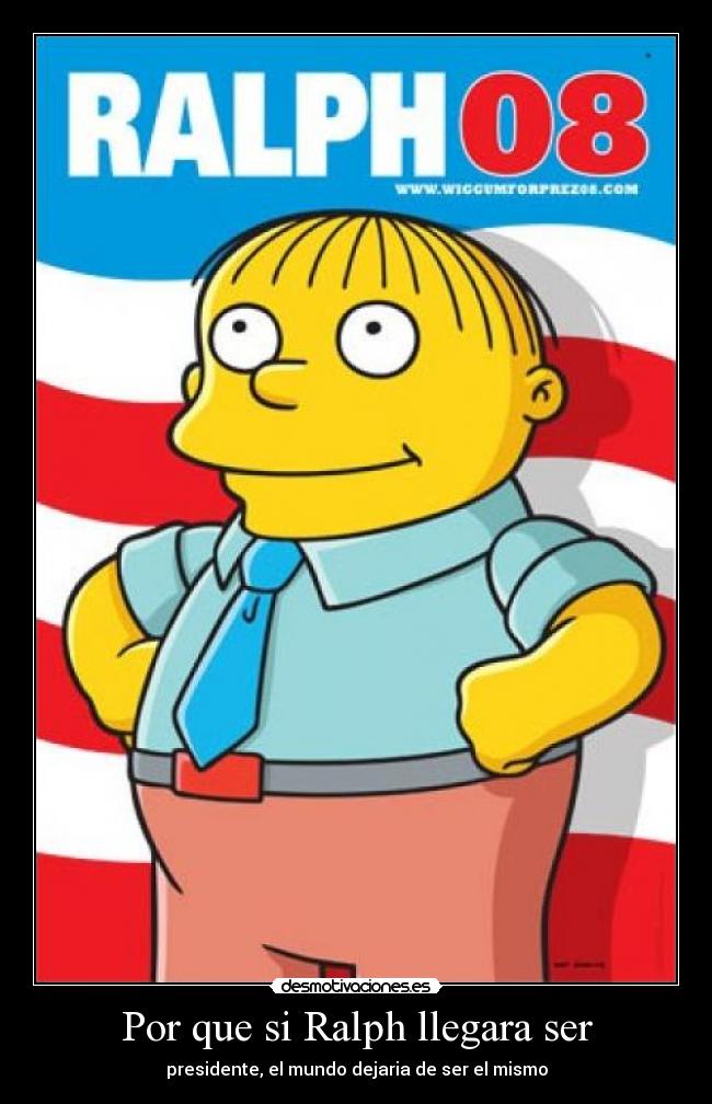 Por que si Ralph llegara ser - 
