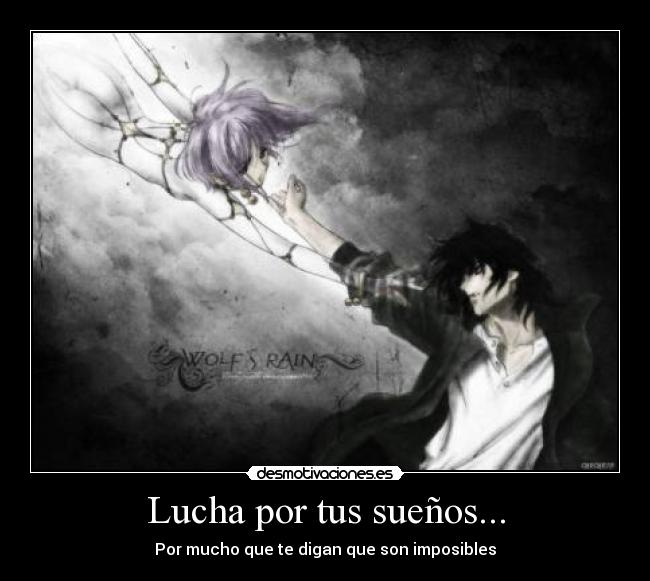 Lucha por tus sueños... - 