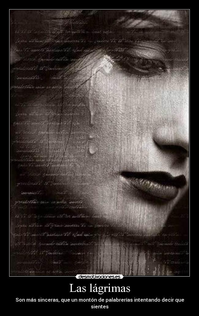 Las lágrimas -