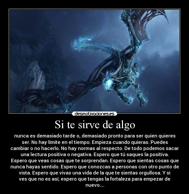 Si te sirve de algo -