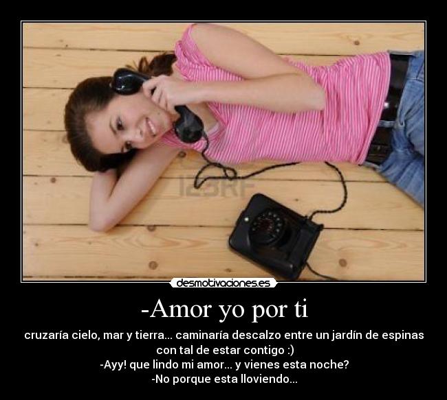 -Amor yo por ti -