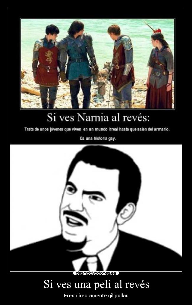 Si ves una peli al revés -