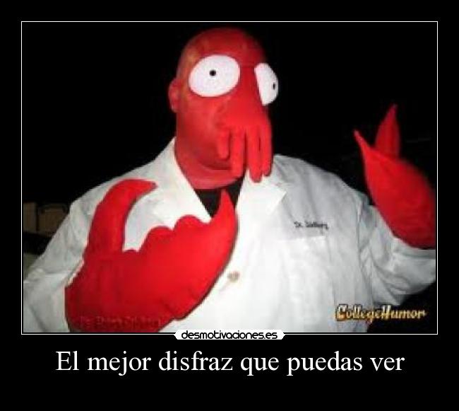 El mejor disfraz que puedas ver - 