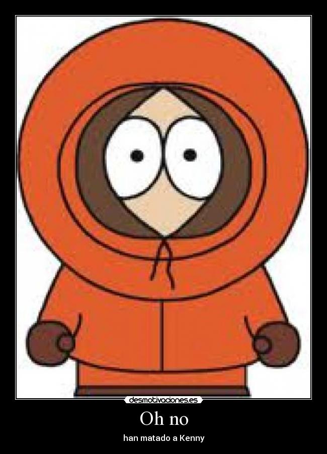 Oh no - han matado a Kenny