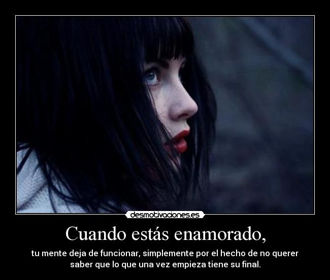 Cuando estás enamorado, - 