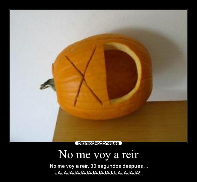 No me voy a reir - 