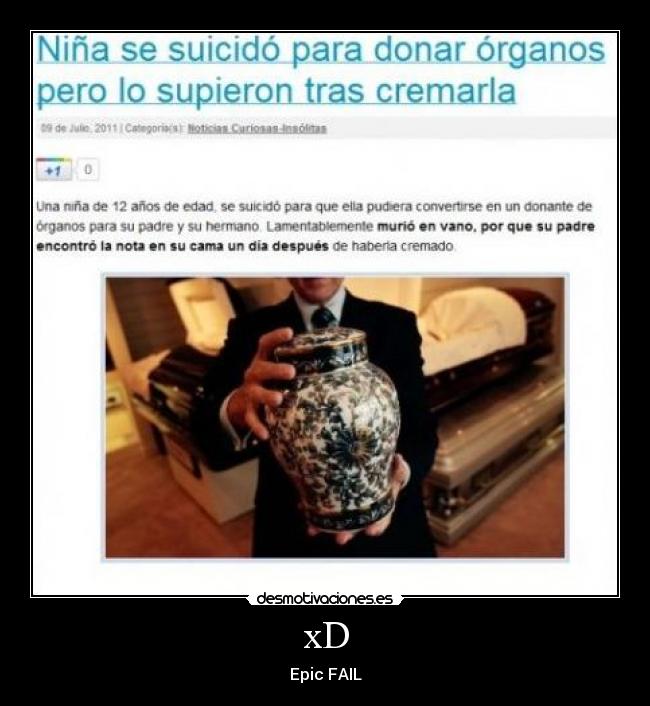 xD - Epic FAIL