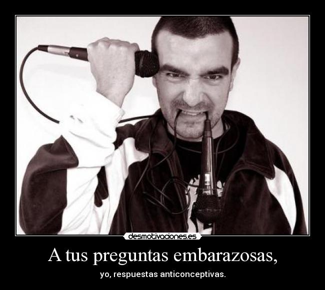 A tus preguntas embarazosas, - yo, respuestas anticonceptivas.