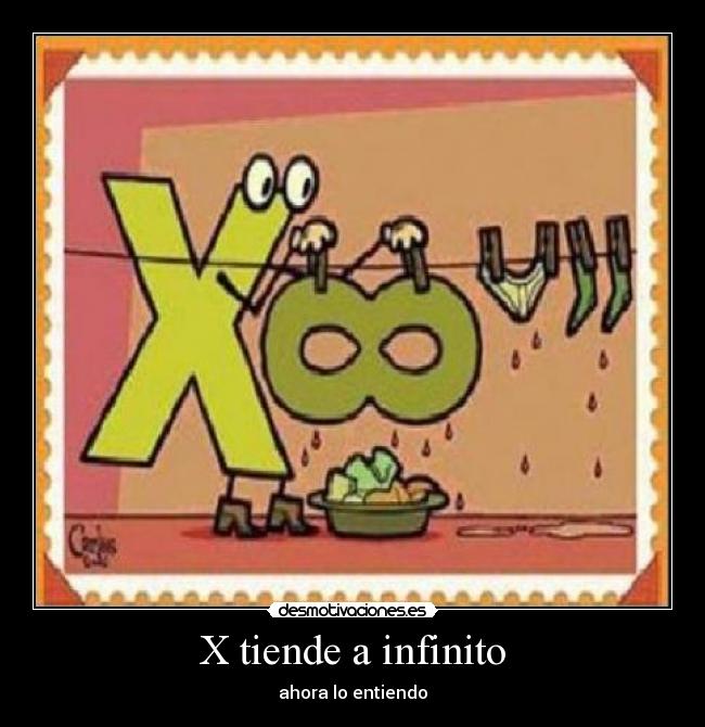 X tiende a infinito - ahora lo entiendo