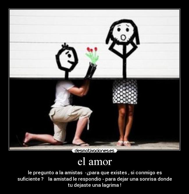 el amor -