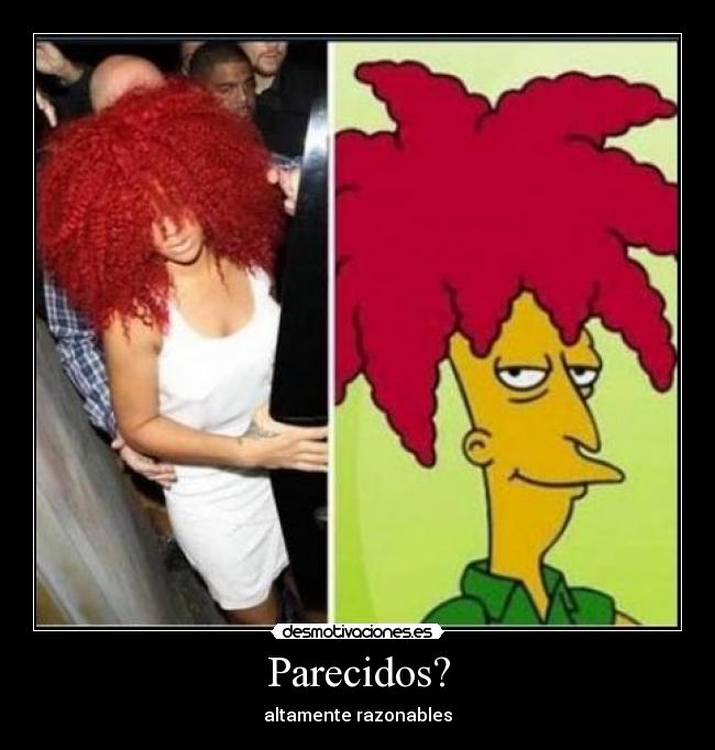 Parecidos? - altamente razonables