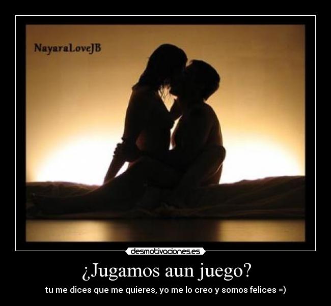 ¿Jugamos aun juego? -