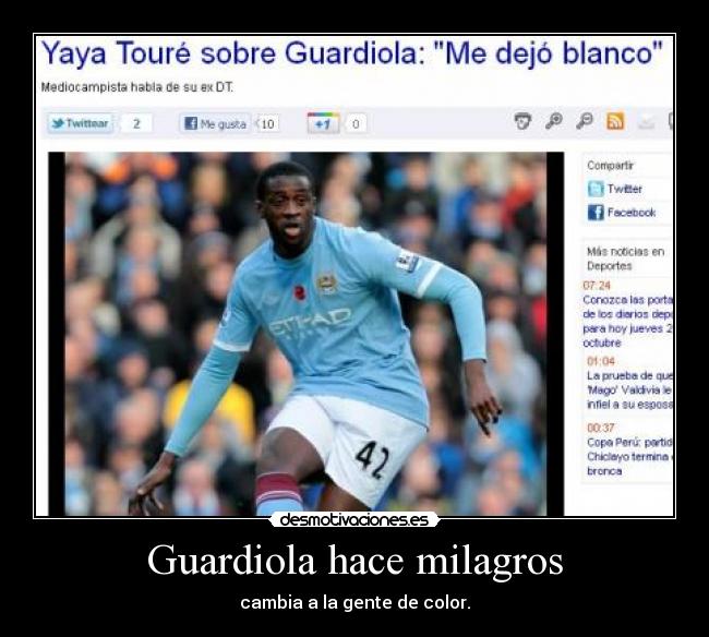 Guardiola hace milagros - 