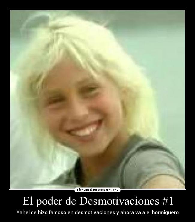 El poder de Desmotivaciones #1 - Yahel se hizo famoso en desmotivaciones y ahora va a el hormiguero