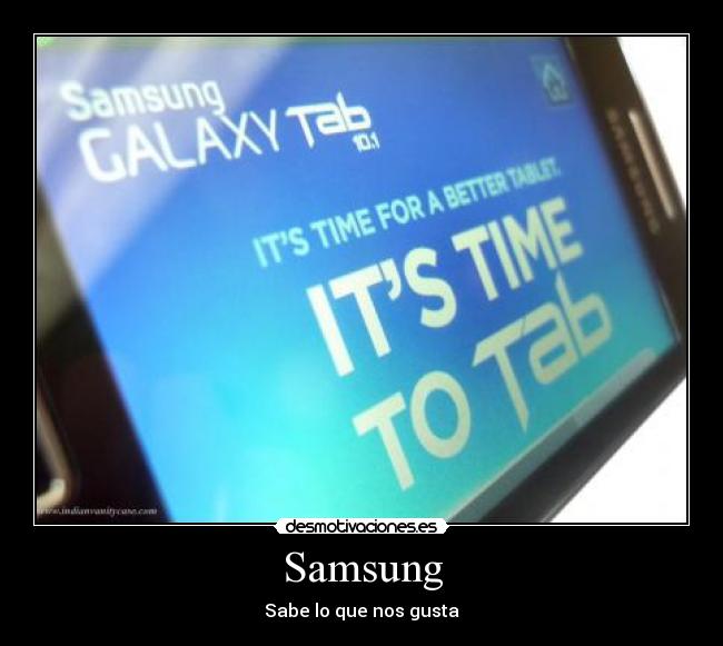 Samsung - Sabe lo que nos gusta