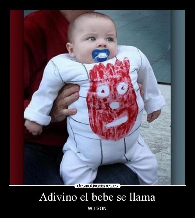 Adivino el bebe se llama - WILSON.