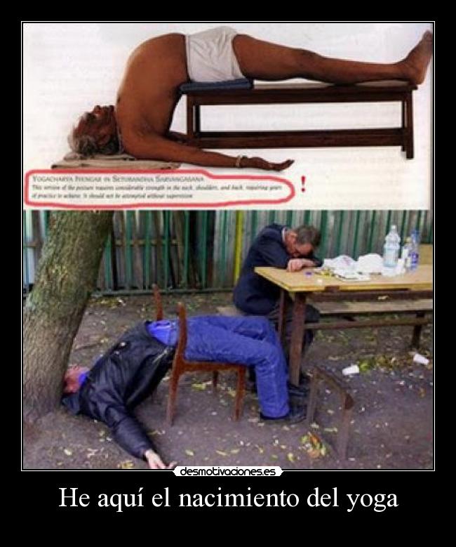 He aquí el nacimiento del yoga - 