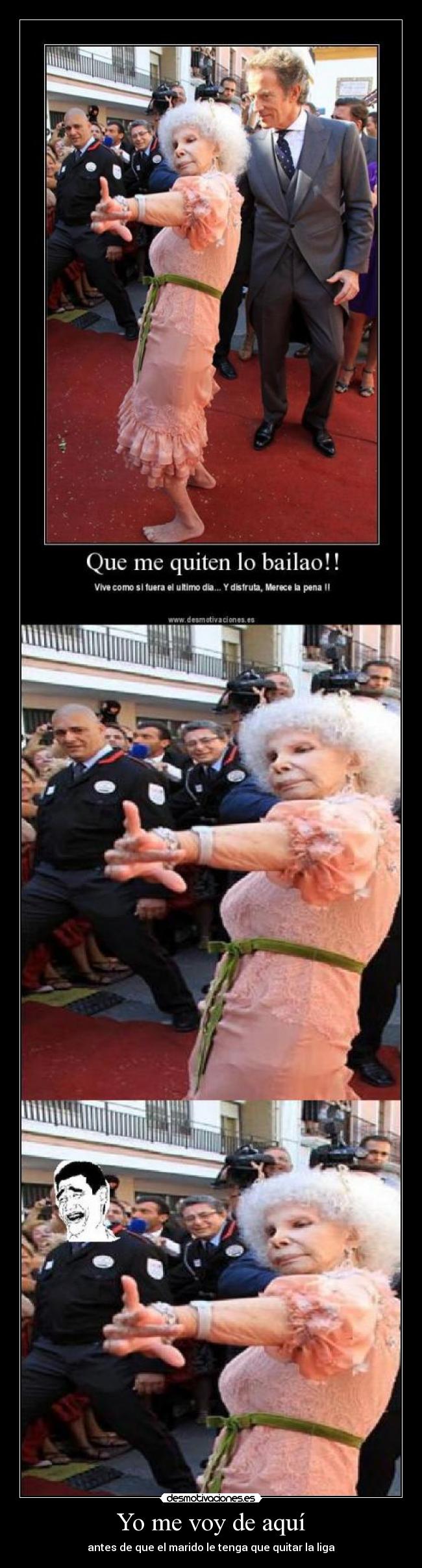 Yo me voy de aquí -