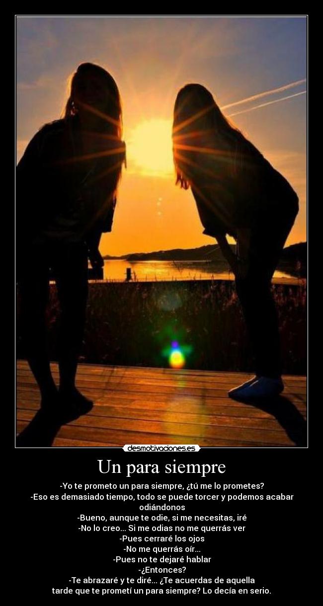 Un para siempre -