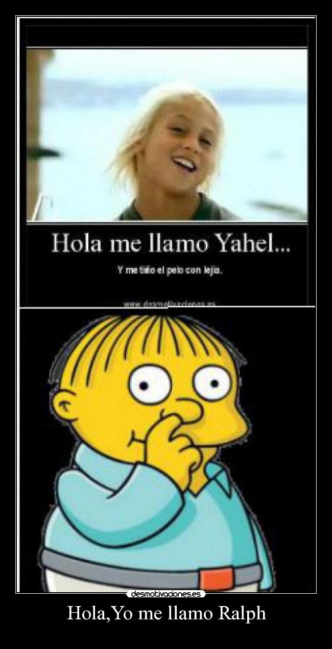 Hola,Yo me llamo Ralph - 