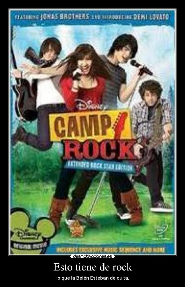 Esto tiene de rock -