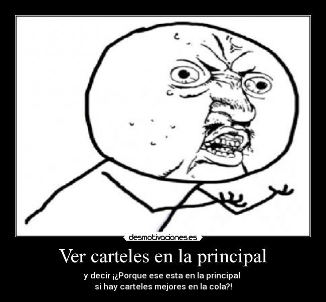 Ver carteles en la principal -