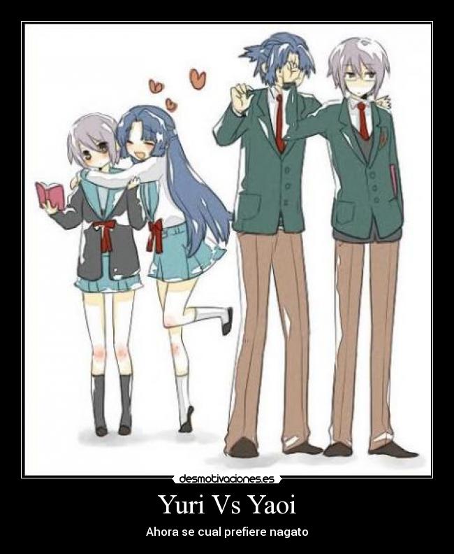 Yuri Vs Yaoi - 
