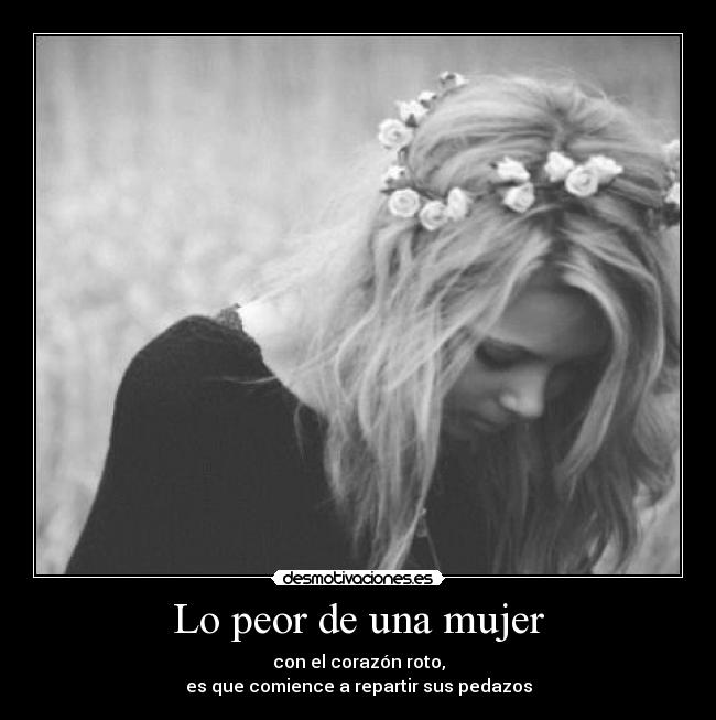 Lo peor de una mujer -
