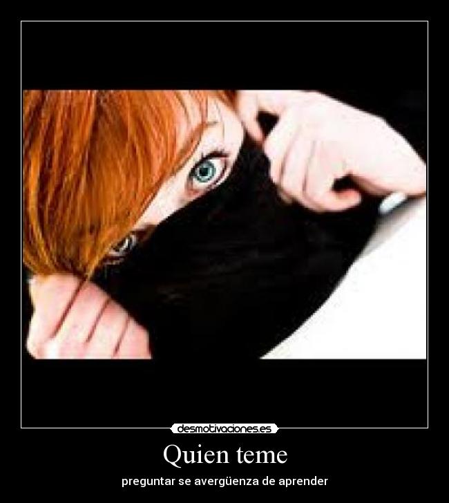 Quien teme - 