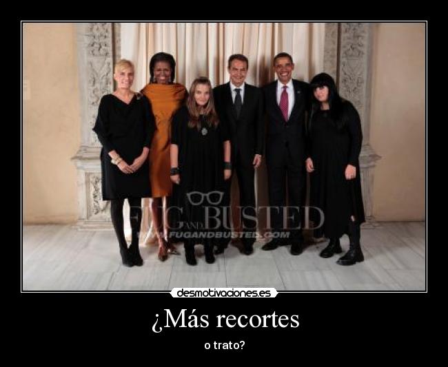 ¿Más recortes - o trato?