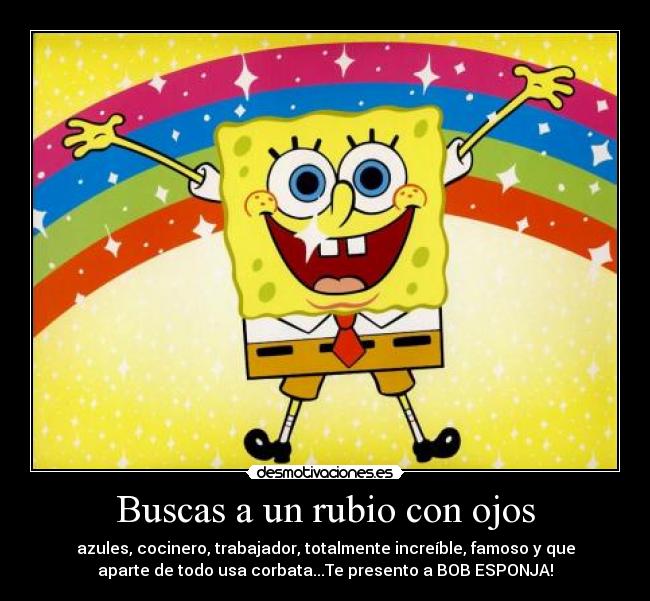 carteles bob esponja desmotivaciones