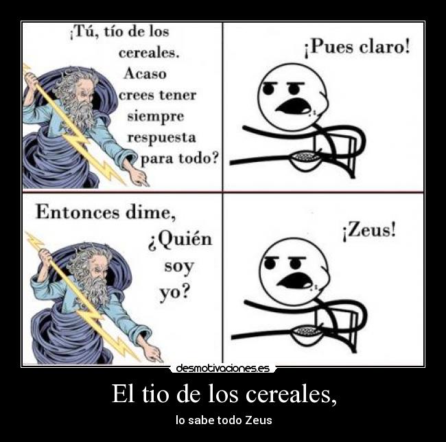El tio de los cereales, - 
