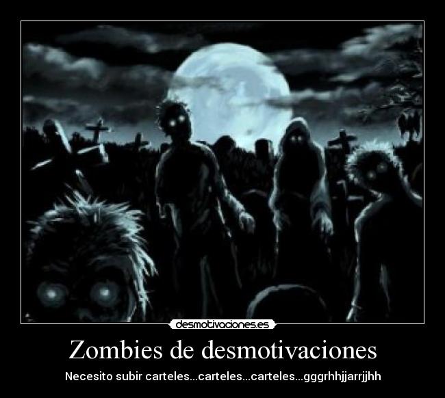 Zombies de desmotivaciones - 