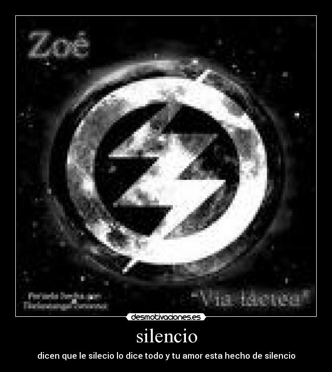 silencio -