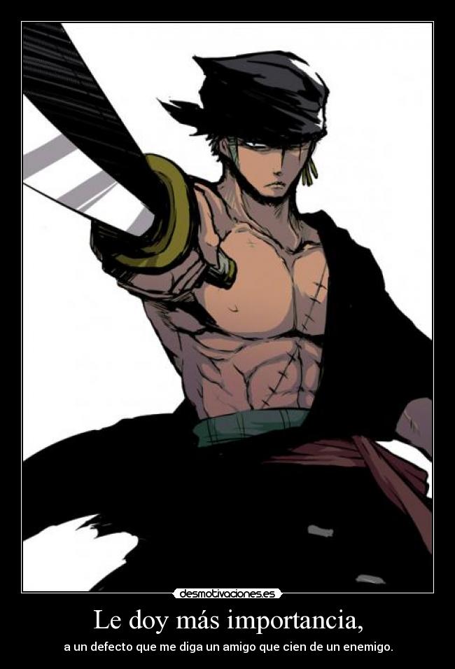 carteles zoro dos anos despues one piece mugiwarax tato necesita dormitorio mas grande desmotivaciones