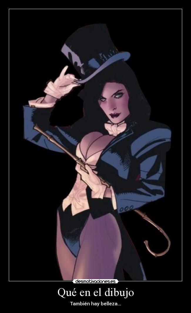 Qué en el dibujo - También hay belleza...