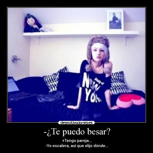 -¿Te puedo besar? - 