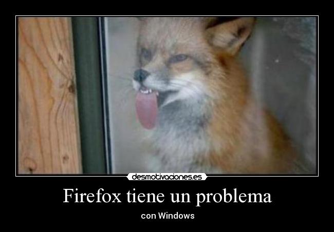 Firefox tiene un problema - 