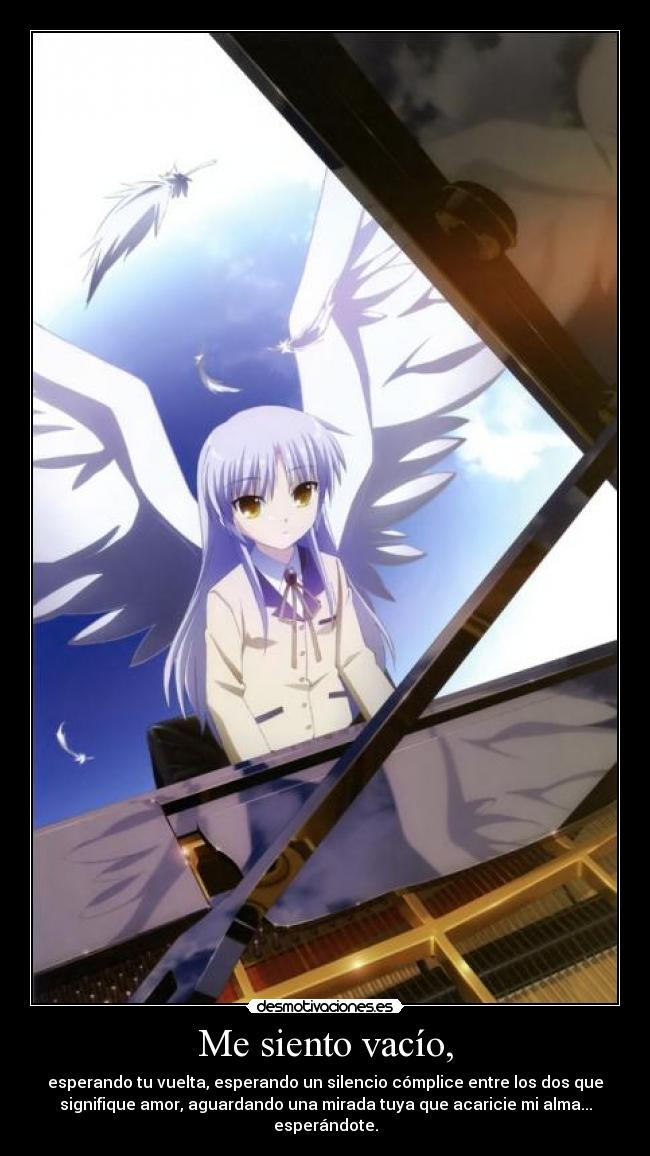 Me siento vacío, - 