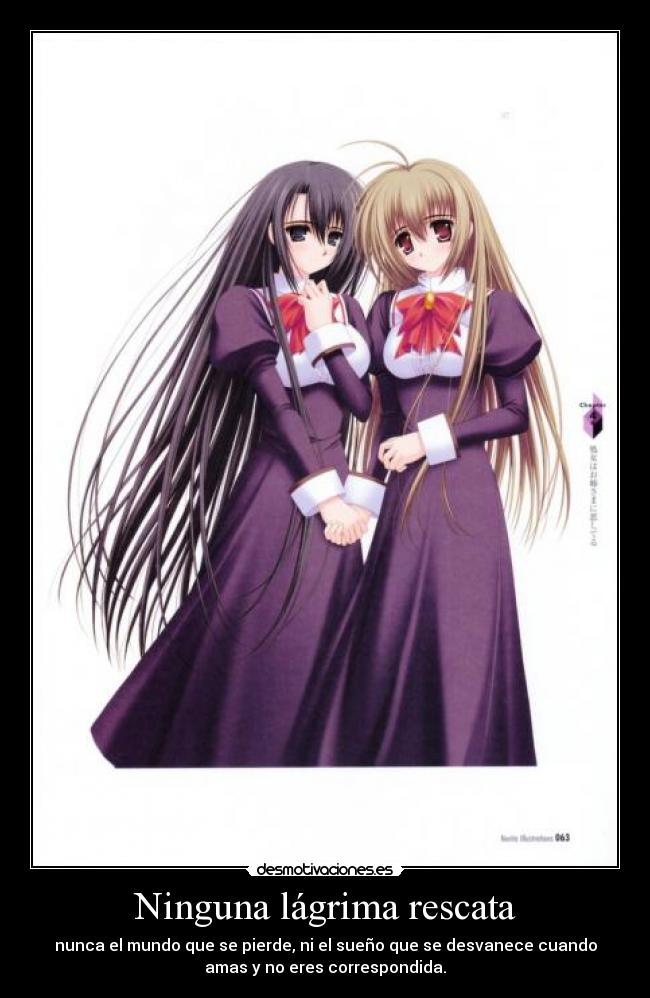 Ninguna lágrima rescata - 